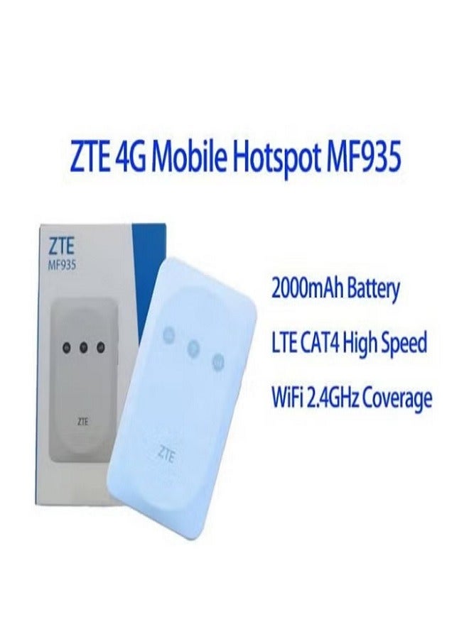 زد تي اي راوتر واي فاي محمول MF935 4G LTE بسرعة 150 ميجابت في الثانية - Image 4