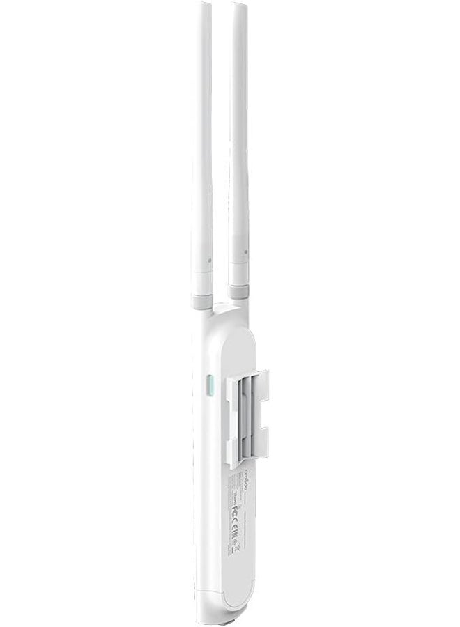 TP-LINK - EAP110 N300 Wireless N Outdoor Access Point, Up to 300Mbps Wi-Fi with 2x2 MIMO technology, Passive PoE, Omada Software Controller Black - Image 1