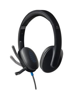 Logitech H540 USB Headset Black  - Image 3