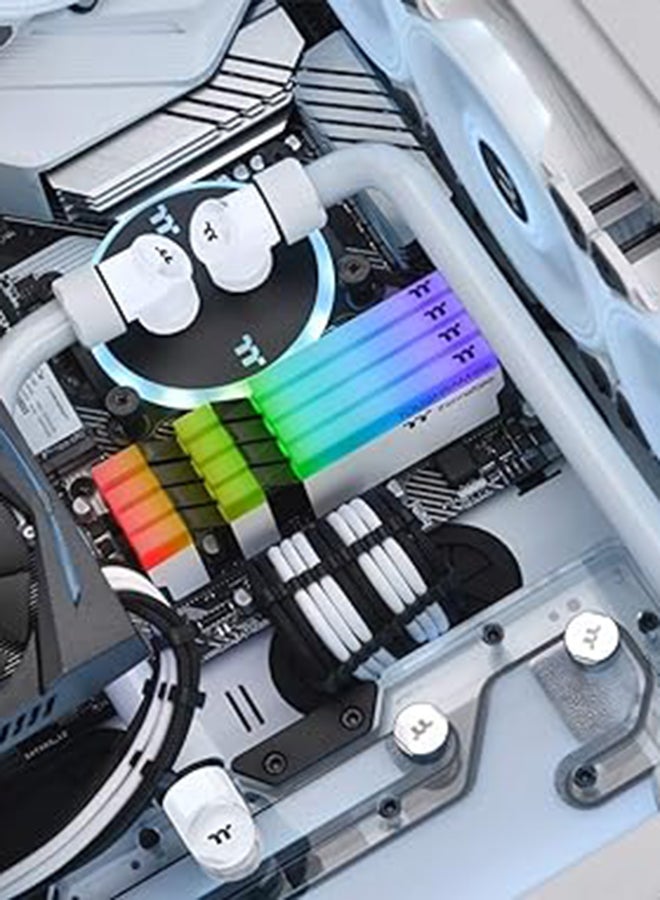 Thermaltake Pacific Diy Lcs G1/4 90 Degree Adapter Fitting, White - 2 Pack White - Image 4