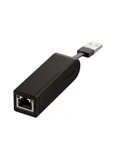 D-Link DUB-E100 High-Speed USB 2.0 Fast Ethernet 10/100 Mbit/s Ethernet Adapter Black  - Image 4