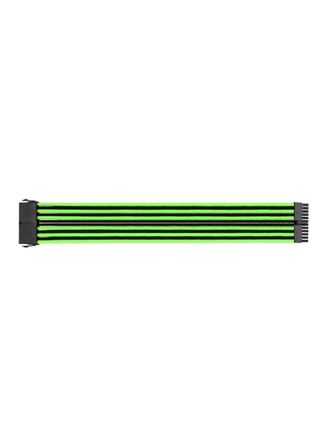 Thermaltake Sleeve Cable – Green And Black - AC-034-CN1NAN-A1 ‎Green and Black - Image 2