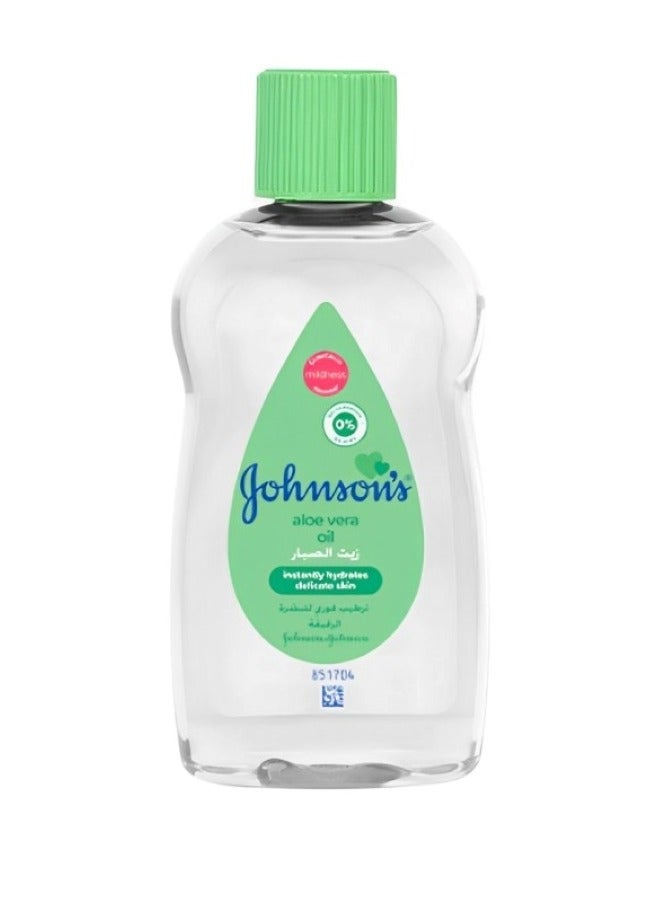 Johnson's - Aloe Vera Baby Oil - Image 1