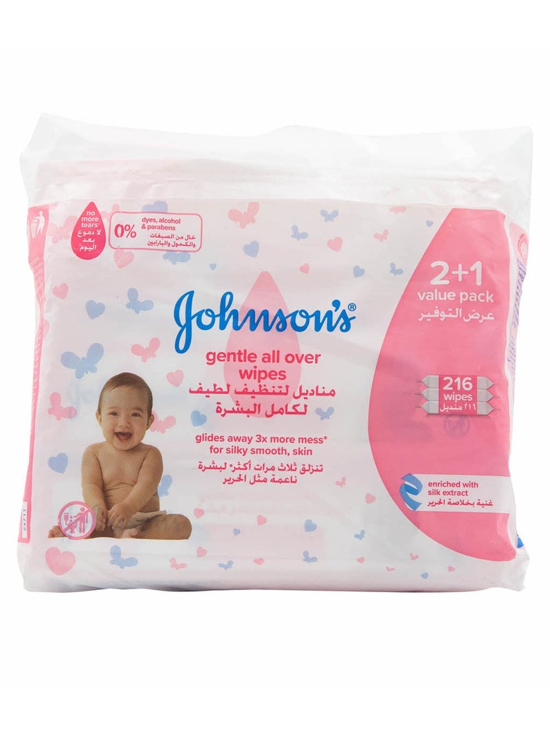 Johnson's - Baby Extra Sensitive Wipes With 98% Pure Water - Image 1