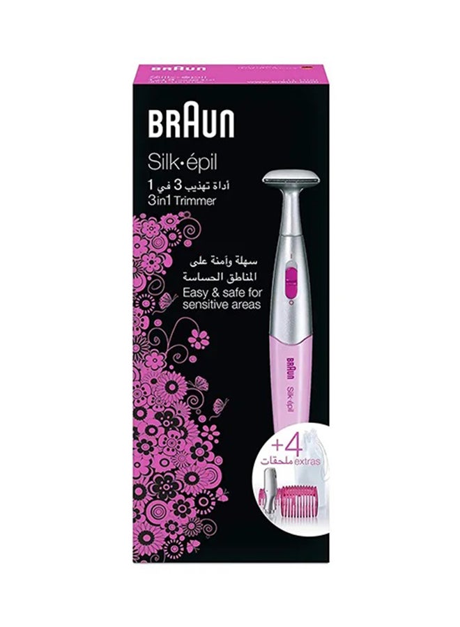 براون مزيل شعر البيكيني للنساء 4 رؤوس