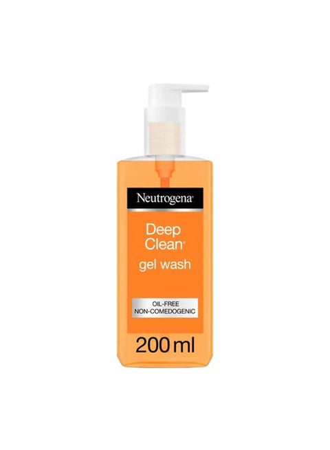 Neutrogena Face Wash Deep Clean Gel Multicolour 200ml