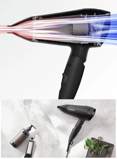 Panasonic Professional Compact Powerful Hair Dryer With 11Mm Concentrator Nozzle For Fast Drying And Smooth Finish 2300W Black  - Image 3