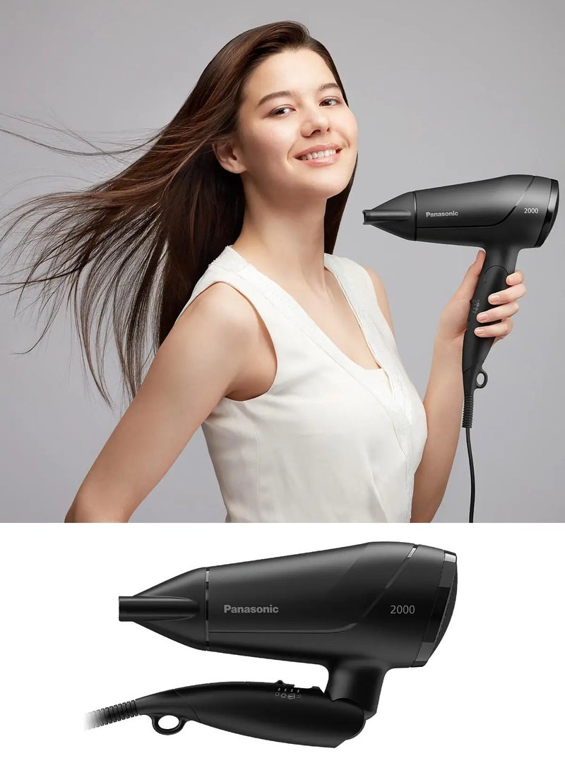 Panasonic Professional Compact Powerful Hair Dryer With 11Mm Concentrator Nozzle For Fast Drying And Smooth Finish 2300W Black - Image 5