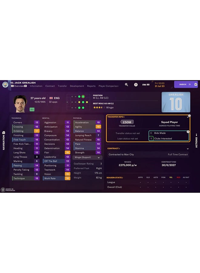 Sega Football Manager 2024 - PlayStation 5 (PS5) - Image 2