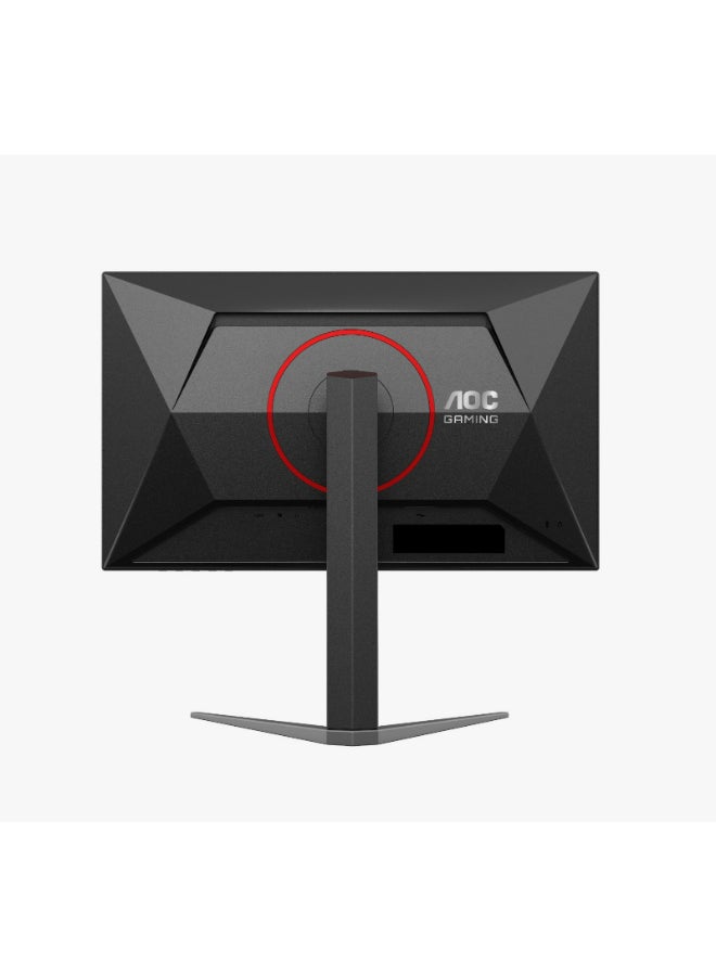 AOC - 23.8" Inch 24G4 Gaming Monitor Full HD 1920x1080, HDR10, IPS Panel Type, 180Hz Refresh Rate, 1ms Response Time, Adaptive Sync Technology, Support 120Hz PS5 / Xbox Series X & Adjustable Stand | Black & Red - Image 1