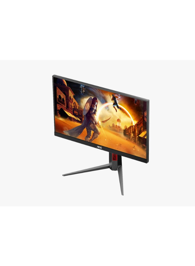 AOC - 23.8" Inch 24G4 Gaming Monitor Full HD 1920x1080, HDR10, IPS Panel Type, 180Hz Refresh Rate, 1ms Response Time, Adaptive Sync Technology, Support 120Hz PS5 / Xbox Series X & Adjustable Stand | Black & Red - Image 1