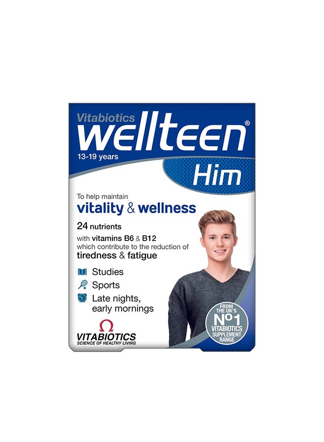 Wellteen Him Tablets- Pack Of 30