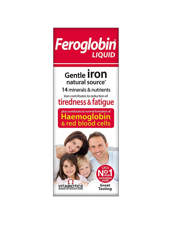 Vitabiotics Feroglobin B12 Syrup- 200Ml - Image 1