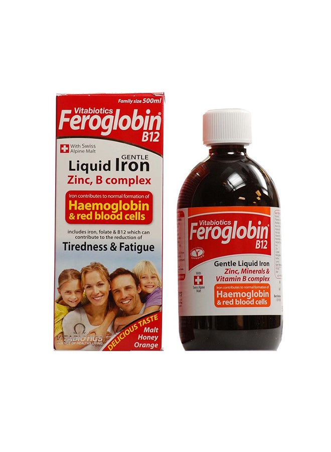 Vitabiotics Feroglobin B12 Syrup- 200Ml - Image 2