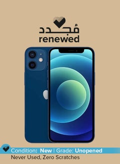 Apple Renewed - iPhone 12 With Facetime 128GB Blue 5G - International ...