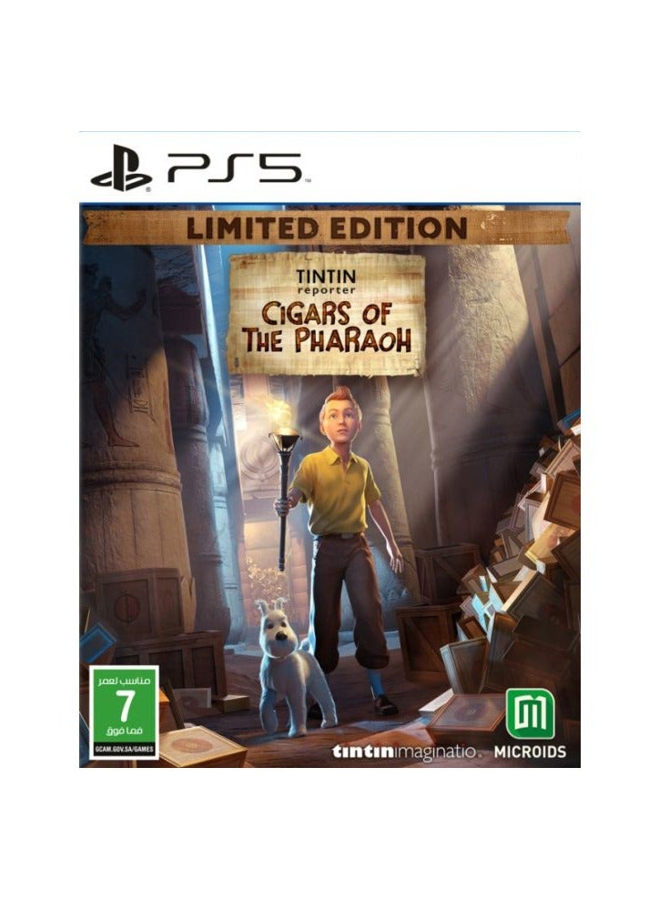 MICROIDS Tintin Reporter The Cigars Of The Pharaoh Limited Edition - PlayStation 5 (PS5) - Image 1