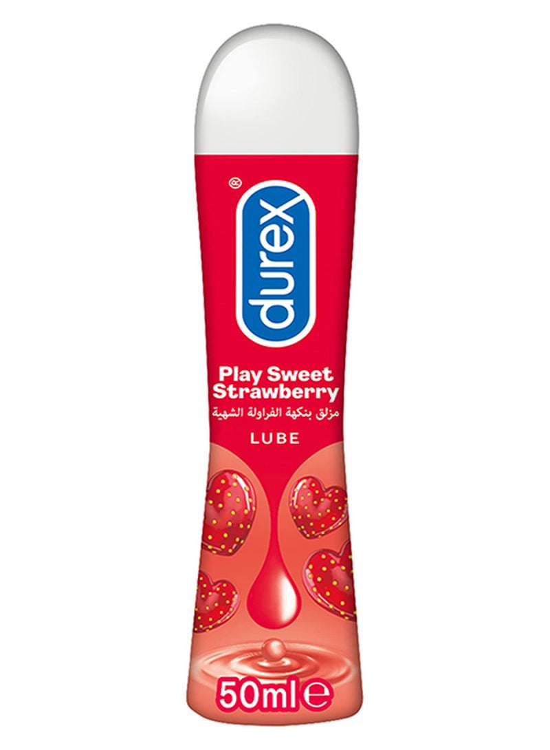 Durex Play Sweet Strawberry Lubricant Gel- 50Ml - Image 1