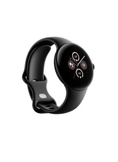 Google 306 mAh Pixel Watch 2 Matte Black Smartwatch With Obsidian Active Band Wi-Fi Black  - Image 3