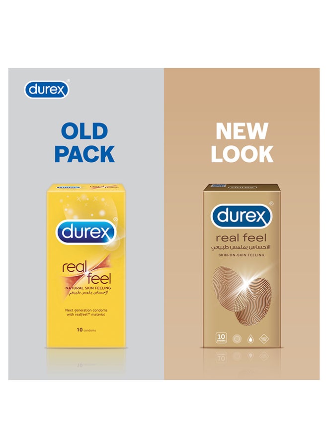 Durex Real Feel Condom-Pack Of 10 - Image 2