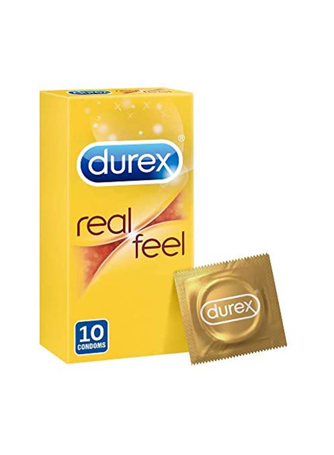 Durex Real Feel Condom-Pack Of 10 - Image 3