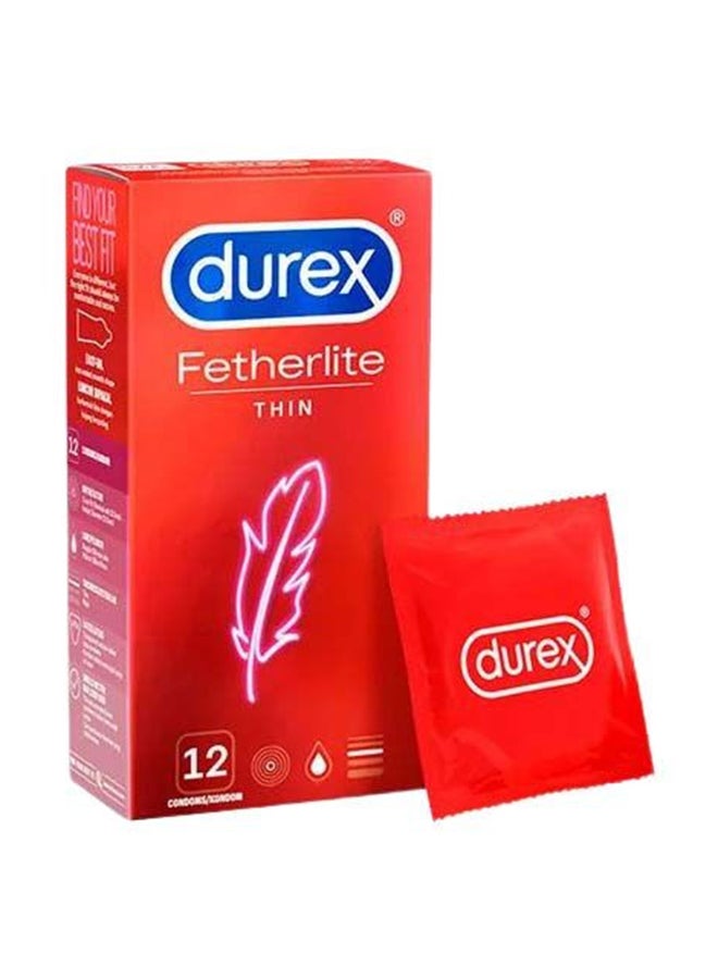 Durex Fetherlite Condoms- 12 Pack - Image 2