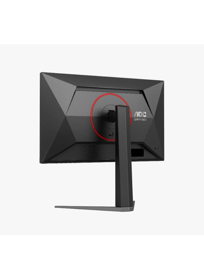 27" Inch 27G4 Gaming Monitor Full HD 1920x1080, HDR10, IPS Panel Type, 180Hz Refresh Rate, 1ms Response Time, Adaptive Sync Technology, Support 120Hz PS5 / Xbox Series X & Adjustable Stand | Black & Red