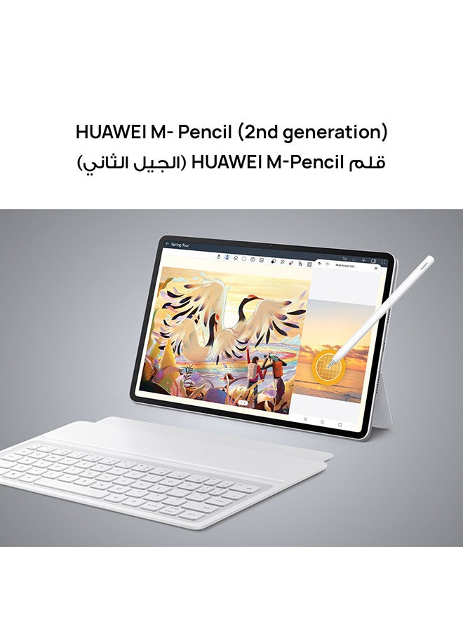 HUAWEI - MatePad Air Paper Matte 11.5 Inch 12GB RAM 256GB Wifi White - Middle East Version With Pencil And (Keyboard In Box) - Image 1