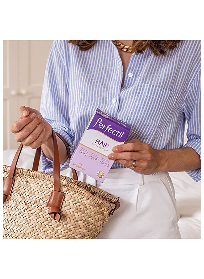 Vitabiotics Perfectil Plus Hair Tablets, Pack Of 60 - Image 3