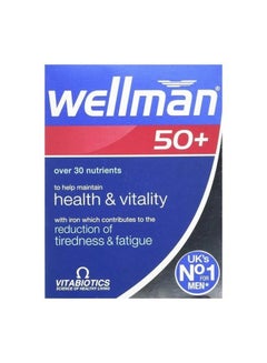Vitabiotics Wellman 50+ Set Of 30 Tablets  - Image 2