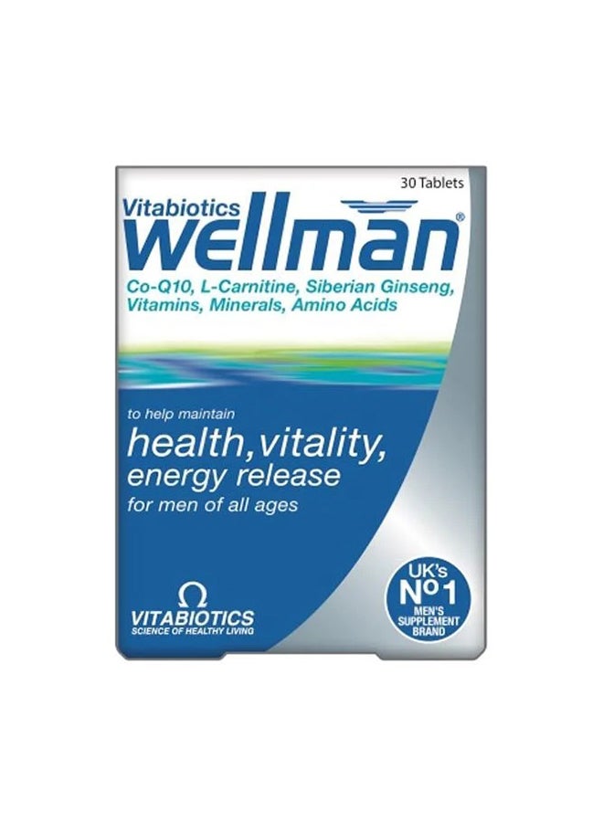 فيتابيوتيكس أقراص ويلمان من فيتابيوتيكس - عبوة من 30 قرصًا - Image 2