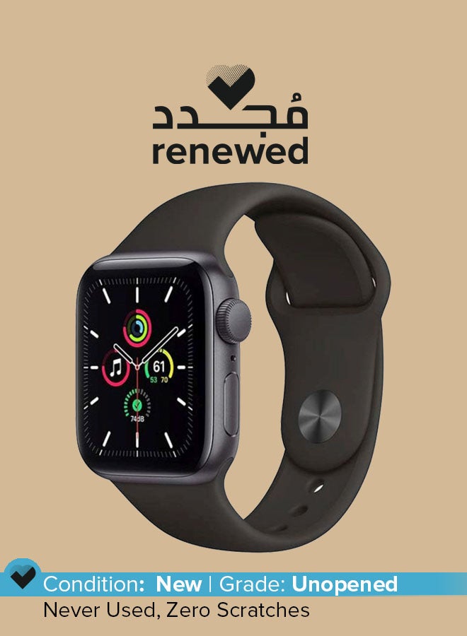 ابل  Renewed - Watch Series Se 2nd Generation (Gps) 44mm Aluminum Case With Starlight Sport Band - M/L - Starlight Starlight - Image 1