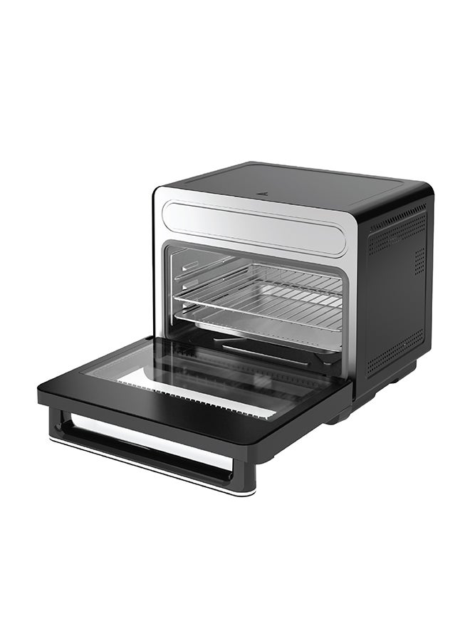 nutricook - Steam Air Fryer Oven 11 In 1 Functions Steam Convection Real Steam Technology 24 L 1600 W ST01 Black - Image 1