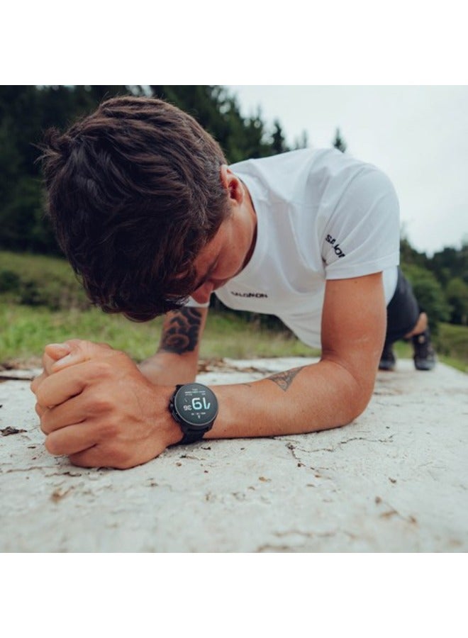 Suunto Race Stainless Performance Watch HD Amoled Screen, Digital Crown, Heart Rate Variability, Racing And Training, Long Battery, Offline Maps, Dual-Band GPS/GNSS, 95+ Sports Mode, Planner- All Black - Image 5