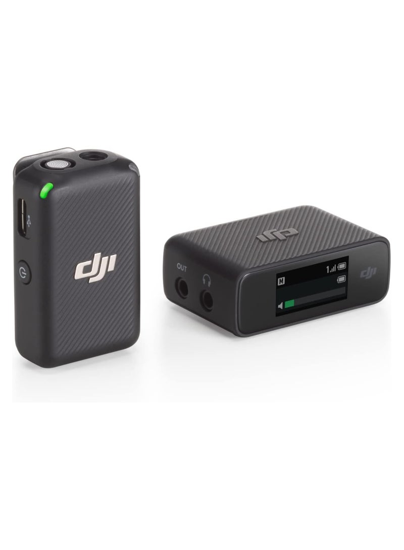 dji - Mic Wireless Microphone Single Kit - (1 TX + 1 RX) - Image 1