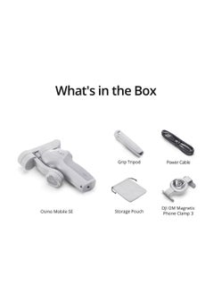 DJI Osmo Mobile SE Intelligent Gimbal, 3-Axis Phone Gimbal - pnsku/N70026588V/45/_/1700879474/5e28c564-1cb5-4623-a1e3-4f07ff721ddb