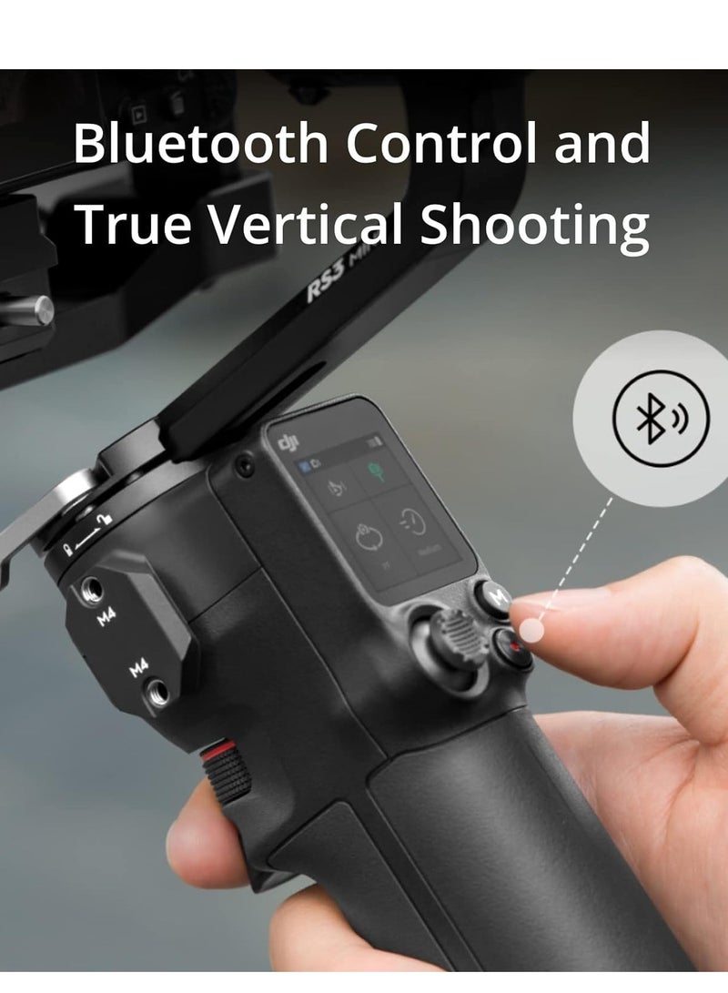 دي جي آي DJI RS 3 Mini، مثبت خفيف الوزن بدون مرآة ثلاثي المحاور  - Image 3