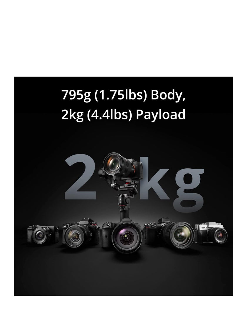 dji - DJI RS 3 Mini, 3-Axis Mirrorless Gimbal Lightweight Stabilizer - Image 1