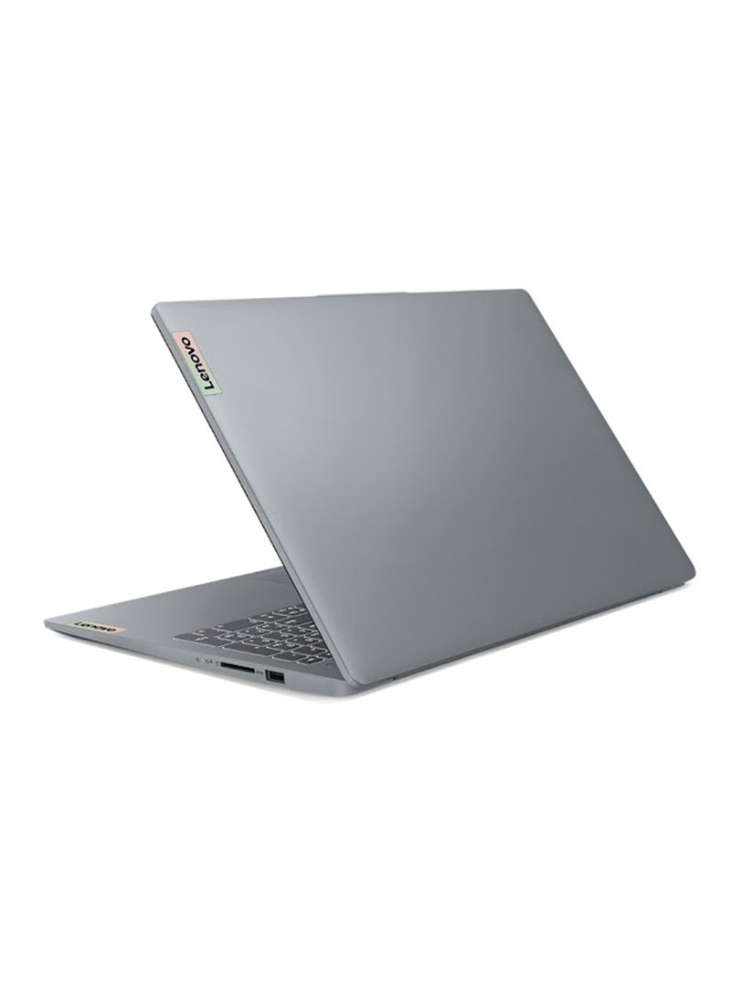 Lenovo IdeaPad Slim 3 15IAH8 (2022) Laptop – 12th Gen Intel Core i5-12450H 15.6inch FHD 512GB SSD 8GB RAM Shared Intel UHD Graphics Windows 11 Home English/Arabic Arctic Grey