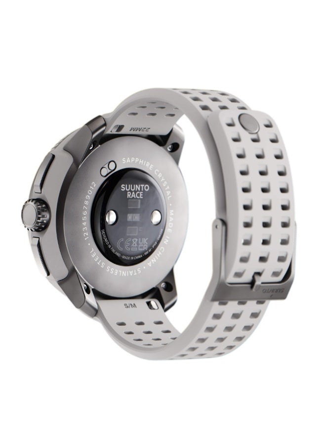 Suunto Race Stainless Performance Watch HD Amoled Screen, Digital Crown, Heart Rate Variability, Racing And Training, Long Battery, Offline Maps, Dual-Band GPS/GNSS, 95+ Sports Mode, Planner Birch - Image 2