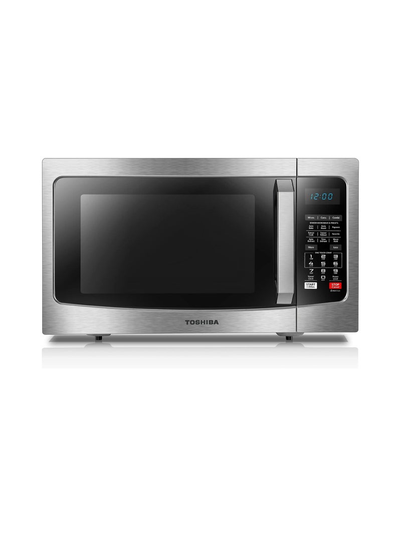 Toshiba 42L L Series Convection Microwave, Digital , Microwave Output 1000W, Grill, 1300W, Convection 2700W , Healthy Air Fry, Easy Clean, Position Memory, Child Lock 42 L 2500 W ML-EC42S(BS) Silver - Image 1
