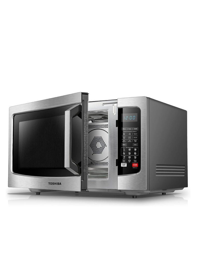 Toshiba 42L L Series Convection Microwave, Digital , Microwave Output 1000W, Grill, 1300W, Convection 2700W , Healthy Air Fry, Easy Clean, Position Memory, Child Lock 42 L 2500 W ML-EC42S(BS) Silver - Image 2