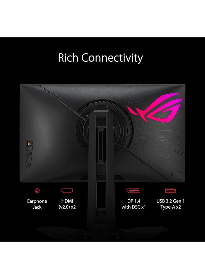 ASUS - 24.1-Inch ROG Swift Pro PG248QP NVIDIA G-SYNC esports Gaming Monitor FHD, 540 Hz (OC), Esports-TN panel, NVIDIA® Reflex Analyzer, ULMB 2, adjustable base, ESS codec, DisplayHDR 400 Black - Image 1