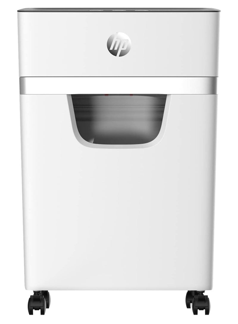 HP OneShred 15CC Shredder, Security Level P-4, Cross Cut, 15 Sheets WHITE - Image 1