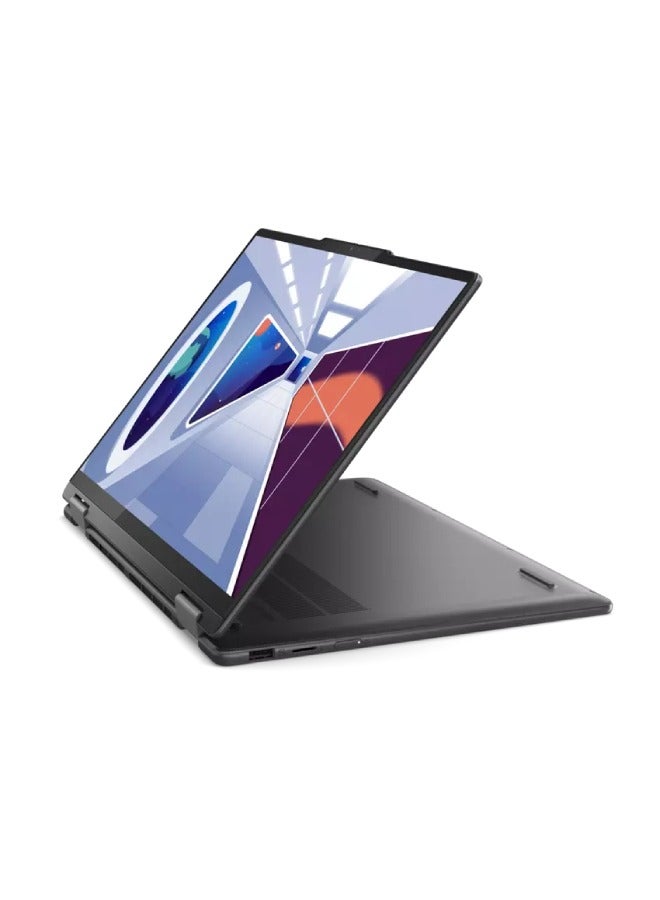 Lenovo - Yoga C7 Convertible Laptop with 14-inch (1920x1200) Display, Intel Core i5-1340P Processor/16GB RAM DDR4/ 512GB SSD/Windows 11/Intel Iris Xe Graphics/ English/Arabic Storm Grey - Image 1