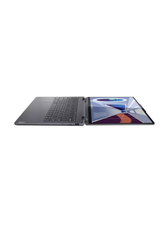 Lenovo - Yoga C7 Convertible Laptop with 14-inch (1920x1200) Display, Intel Core i5-1340P Processor/16GB RAM DDR4/ 512GB SSD/Windows 11/Intel Iris Xe Graphics/ English/Arabic Storm Grey - Image 1