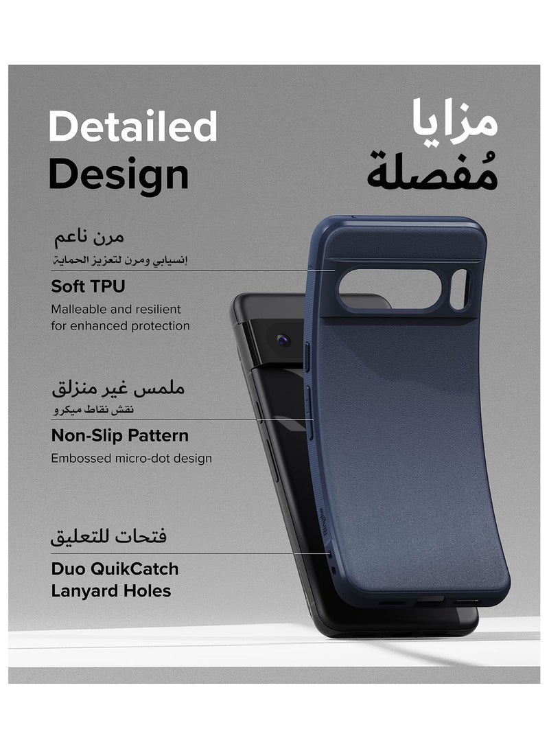 Case For Google Pixel 8 Pro, Full TPU Cover, Model Onyx Navy