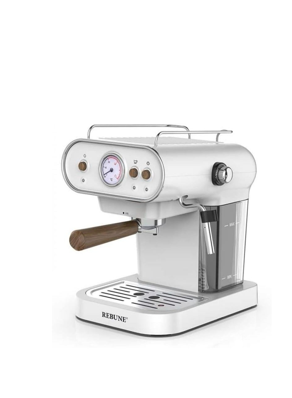 Espresso Machine 1.2 L 1050 W RE-6-037 White 