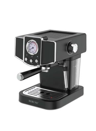 Espresso Coffee Machine With A Capacity Of 1.2 Liters - Power 1050W, RE-6-038 1.2 L 1050 W RE-6-038 Black - pnsku/N70026805V/45/_/1701059684/3f87f0a5-aee2-4216-be6b-41588318396b
