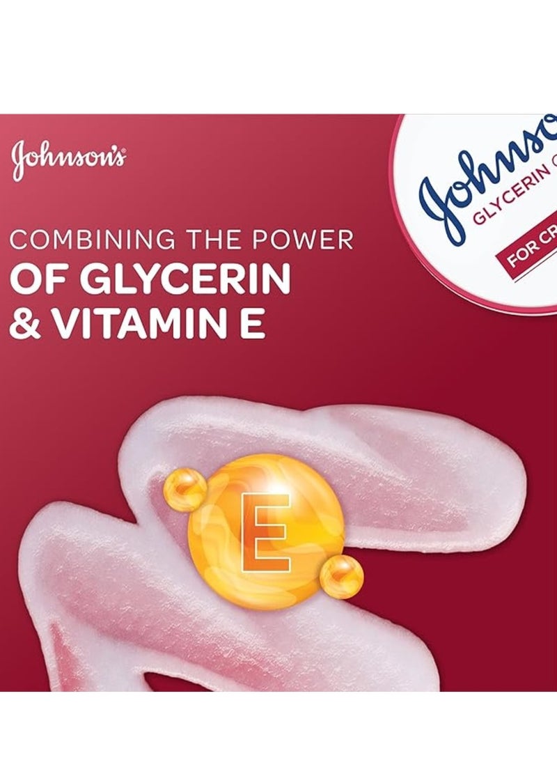 Johnson's Glycerin Cream For Cracked Skin 300ml  - Image 2