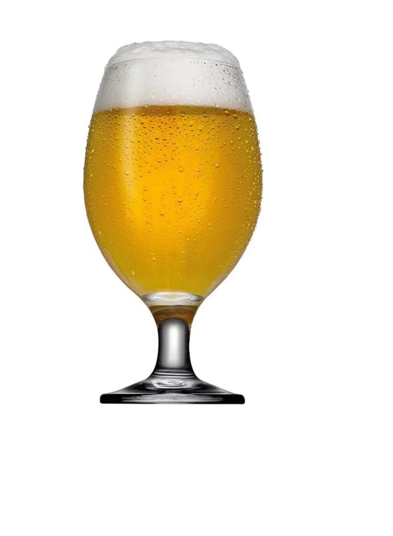 باساباتشي طقم أكواب كبيرة  بيسترو للعصير والماء - ٦ قطع - سعة ٤٠٠ مل - شفاف - Image 3